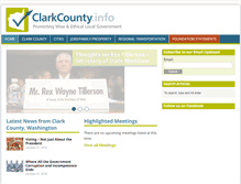 Tablet Screenshot of clarkcounty.info